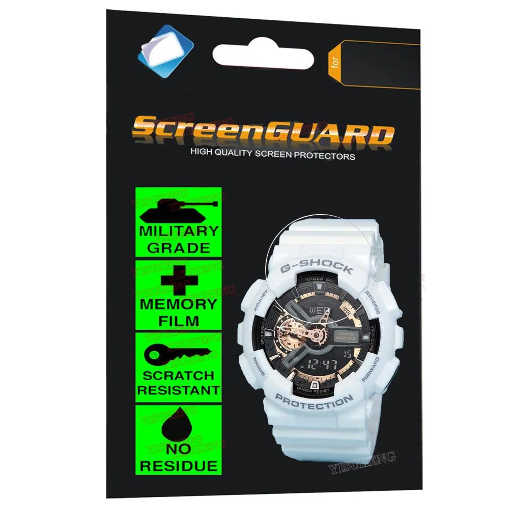 Классический военный класс анти шок пленка для Casio Часы G SHOCK Многофункциональный