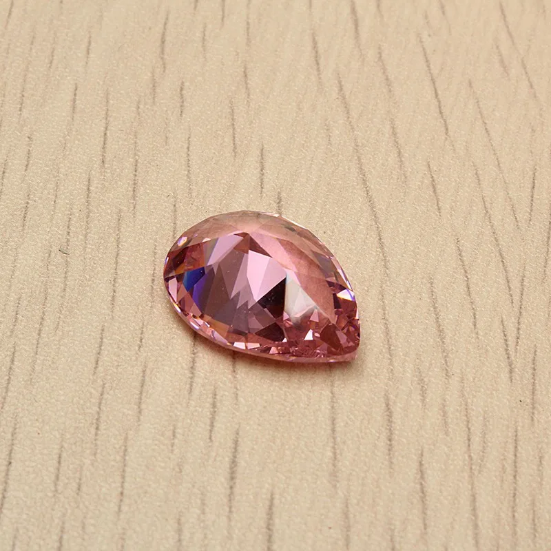 KiWarm уникальный 30,10ct 20X15 мм ненагреваемый розовый сапфир груша огранка Блестящий Драгоценный Камень для DIY Ювелирные изделия Кольца Подвеска для изготовления подарок
