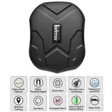TK905 Car Tracker GPS 5000 mAh Batería de Reserva de 90 Días Localizador Dispositivo de Seguimiento de Vehículos GSM Impermeable Imán APP Web Gratuito Monitor