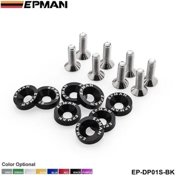 EPMAN JDM Fender Washers washers and bolt Aluminum for Honda Civic Integra RSX EK EG DC EP-DP01S
