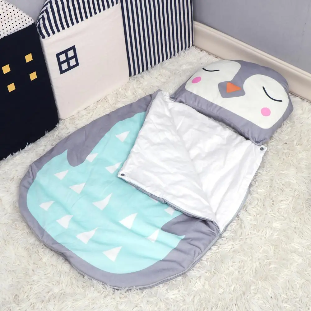 Горячая Распродажа мультяшное дизайнерское детское спальное одеяло с рисунком животных очень мягкий детский надеваемое покрывало