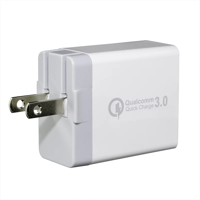 Штепсельная Вилка стандарта США QC3.0 зарядное устройство с 3USB выходом адаптер