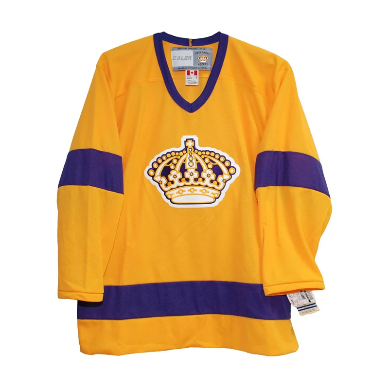 

EALER free shipping high quality vintage Los Angeles ice hockey jerseys