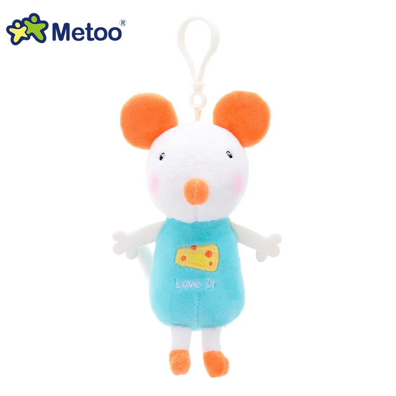 Кукла Metoo набивные плюшевые игрушки Животные Мягкие Игрушки для маленьких мальчиков детские игрушки для девочек мальчиков Kawaii Мини Подвеска мышь брелок - Цвет: 2