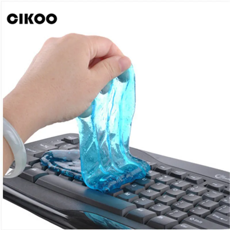 2018 Colle Pour Mince Drôle Jouet De Nettoyage De La Poussière Colle Gluante D'essuie-Glace Pour Clavier D'ordinateur Portable De Nettoyage De Voiture Éponge Accessoires De Voiture magique slime