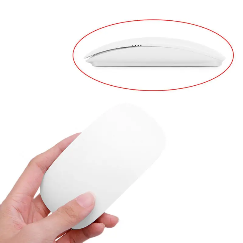 

Wireless Optical Multi-Touch Magic Mouse 2.4GHz Mice For Windows Mac OS White qiang