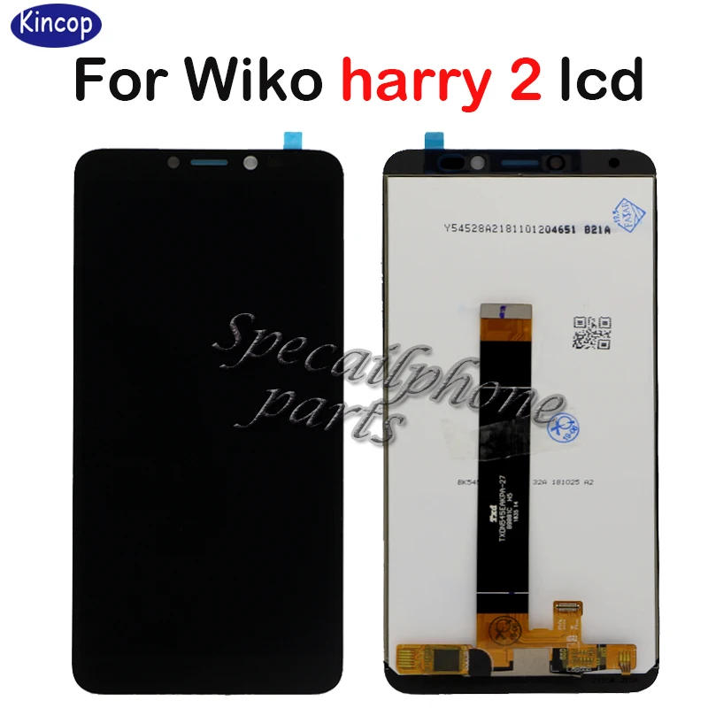 

For Wiko harry 2 LCD Display with Touch Screen Digitizer Assembly Replacement Parts 100%test For wiko harry 2 Lcd