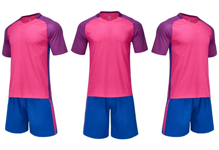 

SYNSLOVEN athletic Football soccer men adult short sleeve Jersey training sportwear set kits team customize print number rose