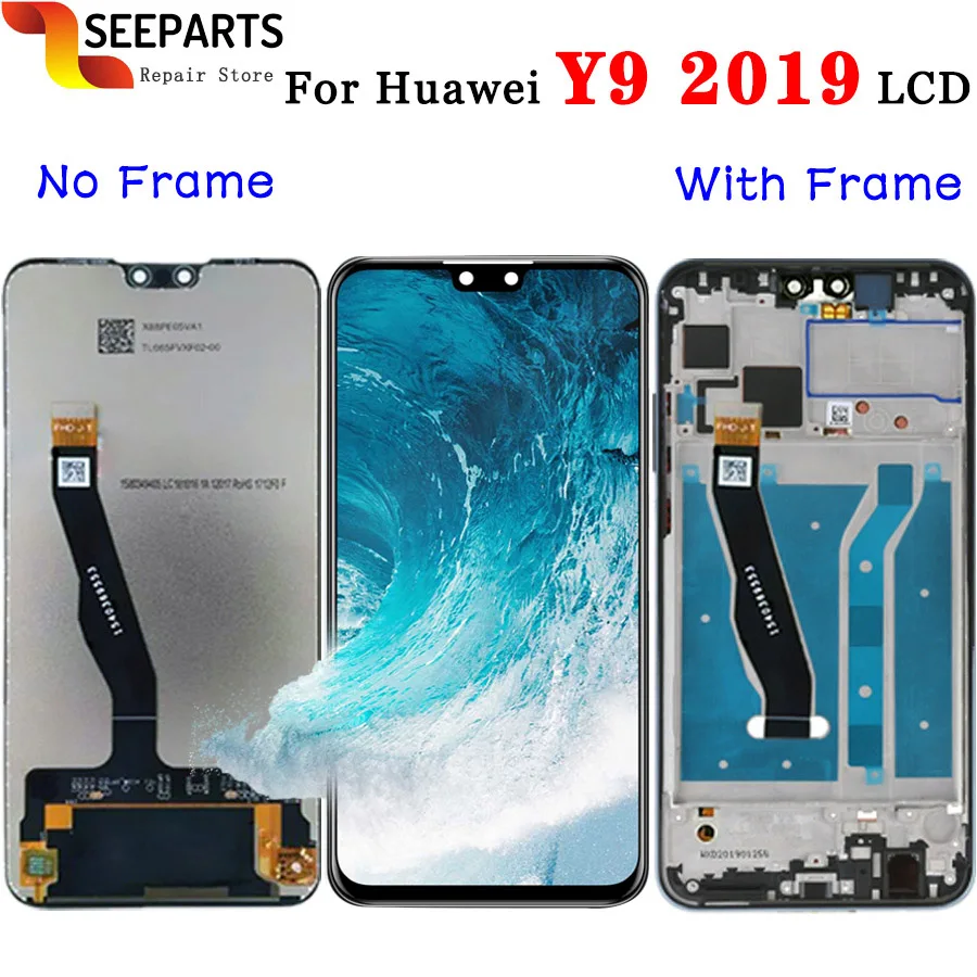 6.5''Original For Huawei Y9 2019 LCD Display Touch Screen Digitizer