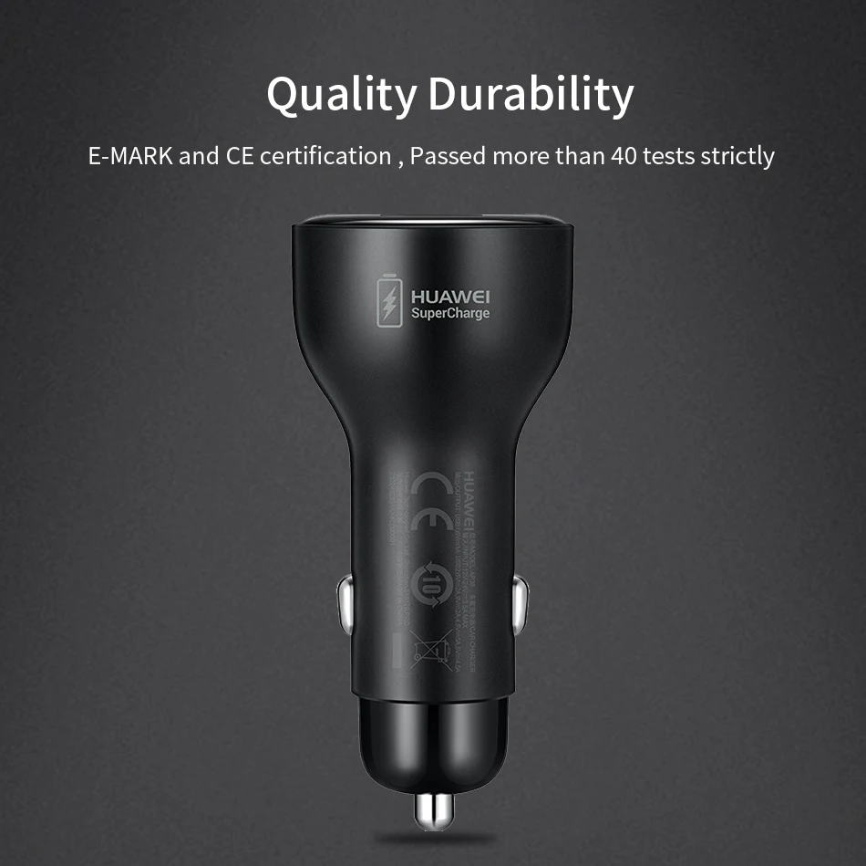 2Huawei P20 Pro Lite Super Car Charger USB Charger Travel 5V4.5A 100% Original Duable USB Port Honor V10 10 View10 Nova 3e