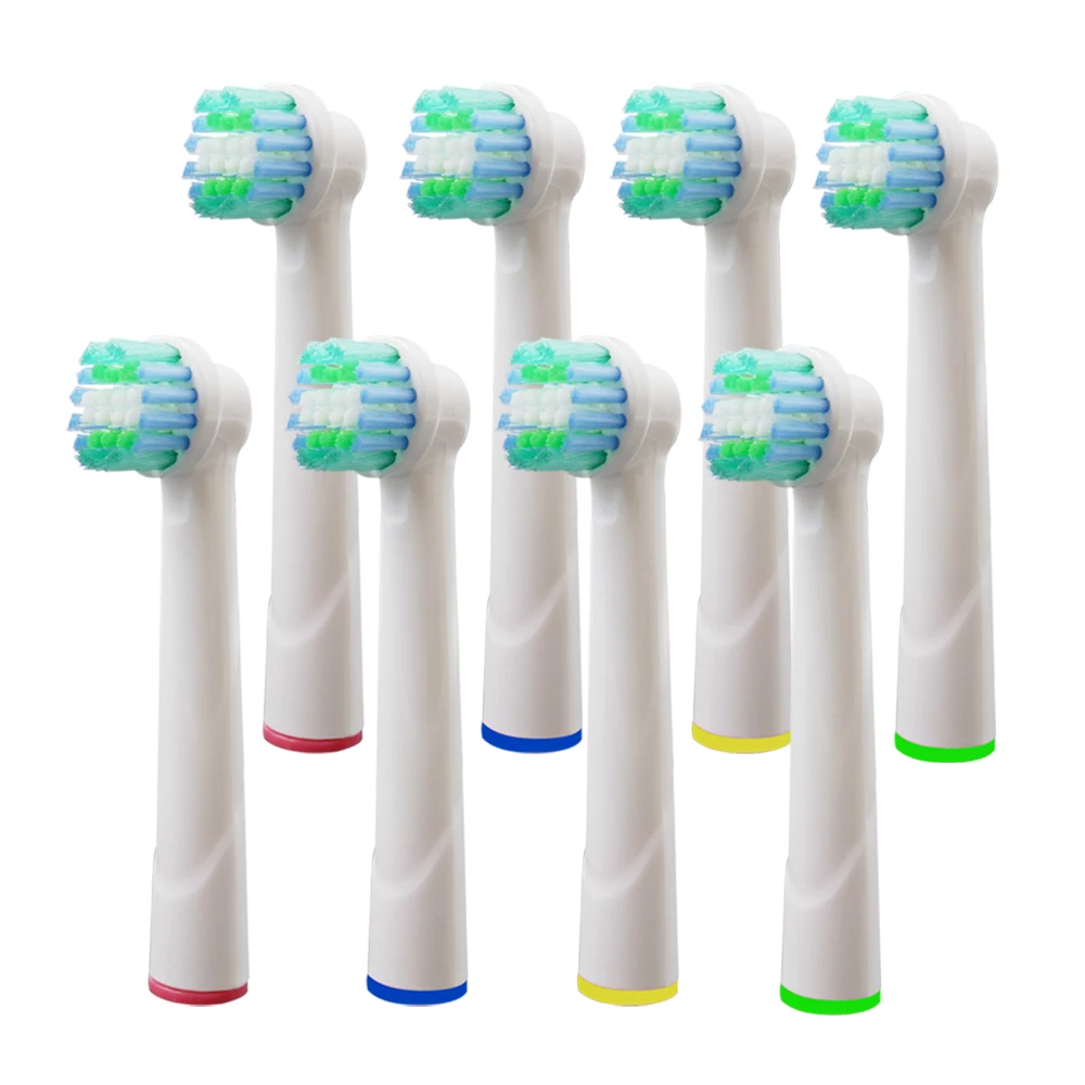 

8PCS Replacement Brush Heads Compatible for Oral-B Electric Toothbrush YE616 3D White Pro Health Precision Clean Triumph Clean