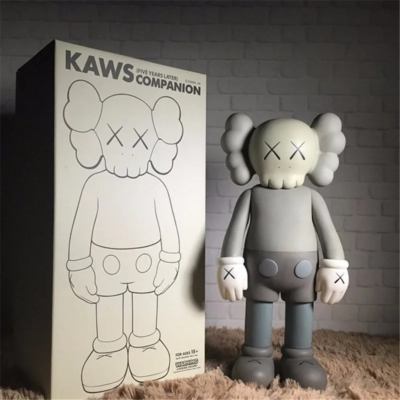 

16'' OriginalFake KAWS Companion 5YL Years Later Companion High Quality Vinyl Action Figure Collectible Model Toy 37 CM P1464