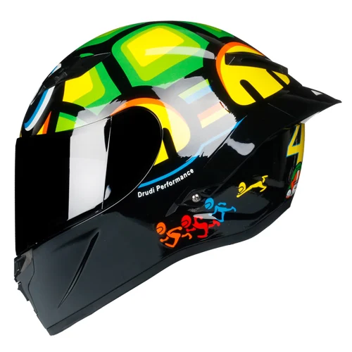 Полнолицевой шлем Casco Moto Capacete мотоциклетный шлем гоночный каск шлем мото Полнолицевой каск горные точка безопасный шлем - Цвет: A10
