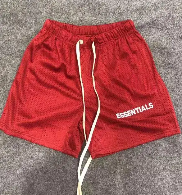 Hip Hop Mesh Shorts Justin Bieber Streetwear Essentials FOG Shorts