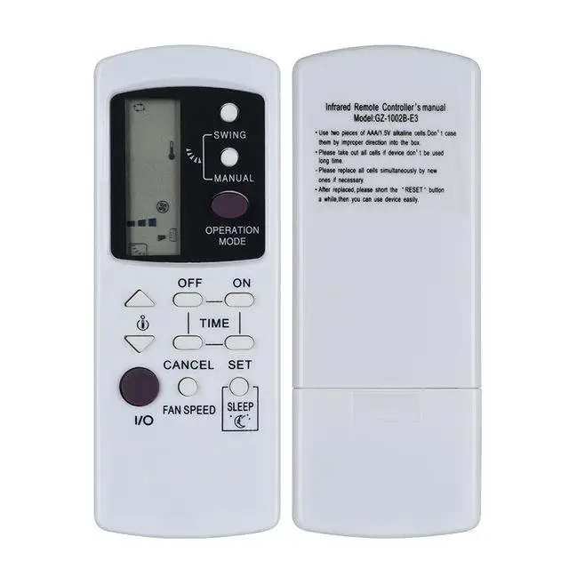 

OMETTER AC Remote Control For Galanz GZ-1002B-E1 GZ-1002B-E3 GZ01-BEJ0-000 GZ 1002B E1 Air Conditioner