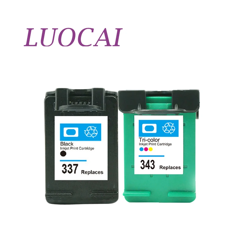 Совместимый чернильный картридж LuoCai 337 для HP337 HP343 Deskjet 6940 D4160 Photosmart C4180 2575 8050 D5160 6830