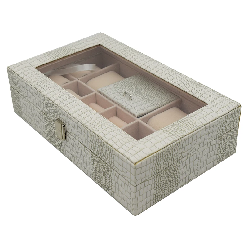 clean window display watch jewelley box