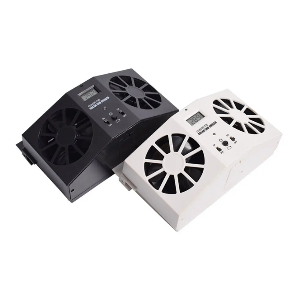 

Energy-saving Easily Operation Auto Ventilate Strong Car Cooler Solar Powered 2W Radiator Exhaust Fan Purifying Air