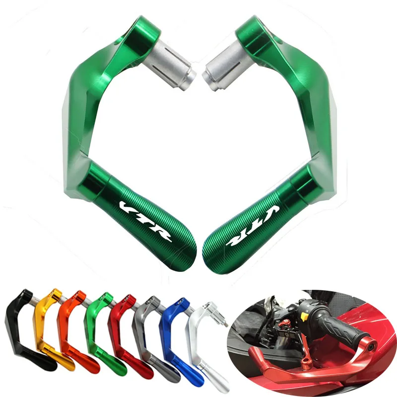 

7/8" 22mm Motorcycle Handlebar Brake Clutch Levers Protector Guard For Honda VTR