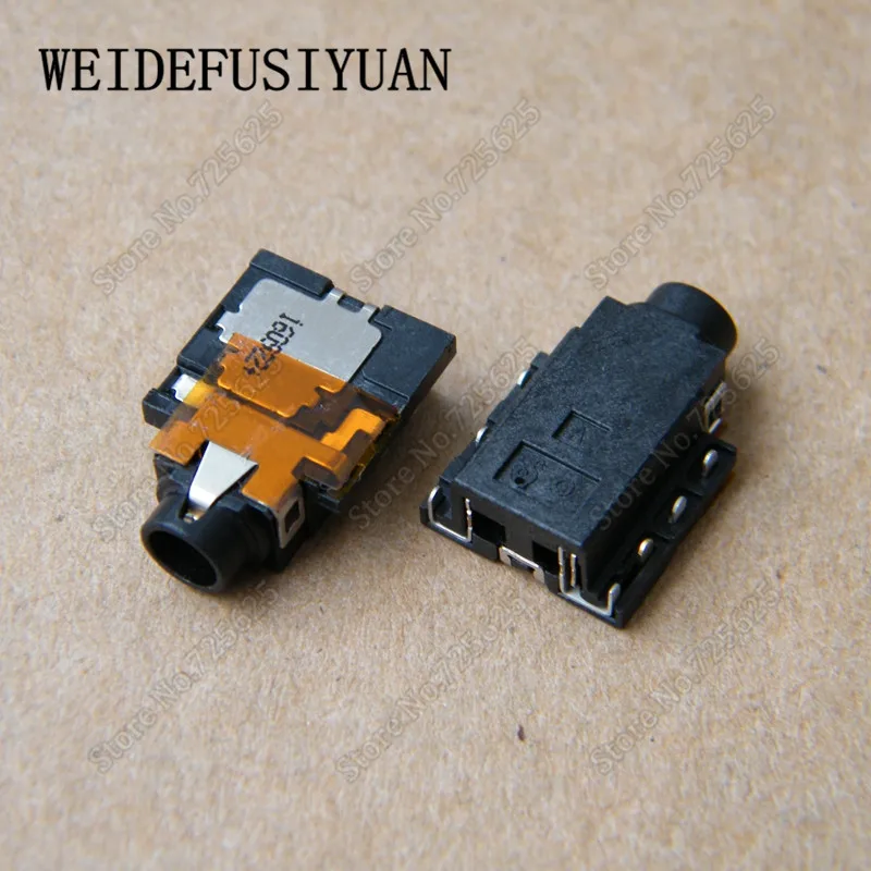 3 5mm Audio Port Headphone Microphone Jack Socket Connector Plug for Laptop Notebook