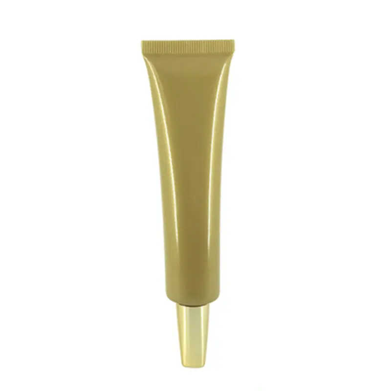 40 мл пустой золото Soft многоразового Пластик тюбики для лосьонов Squeeze косметической упаковки, лица тюбик для крема F1750