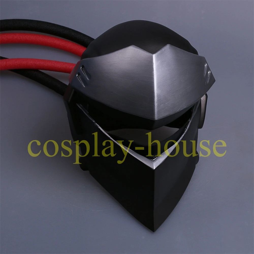 Helmet Over and watch Genji-Blackwatch Mask Nick Cosplay Costumes PVC OW Helmet Game Halloween Party Prop (1)