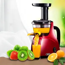 Нержавеющая сталь автоматический медленный соковыжималка электрическая фруктовый сок машина холодной Пресс Extractor Соковыжималка для домашнего использования
