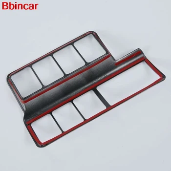 

Bbincar Fit FOR Mitsubishi Eclipse Cross 2017 2018 2019 ABS Matte Interior Car Accessories Front Head Light Switch Button Frame