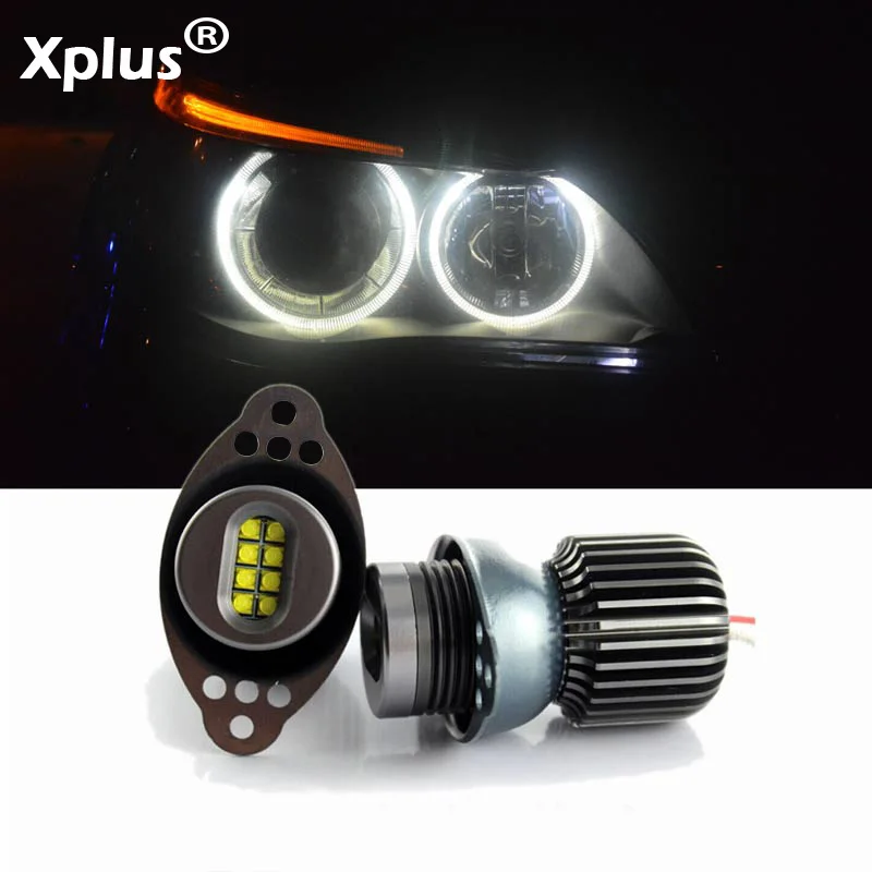 Buy Xplus 40W*2 80W Power LED Marker Angel eyes bulbs