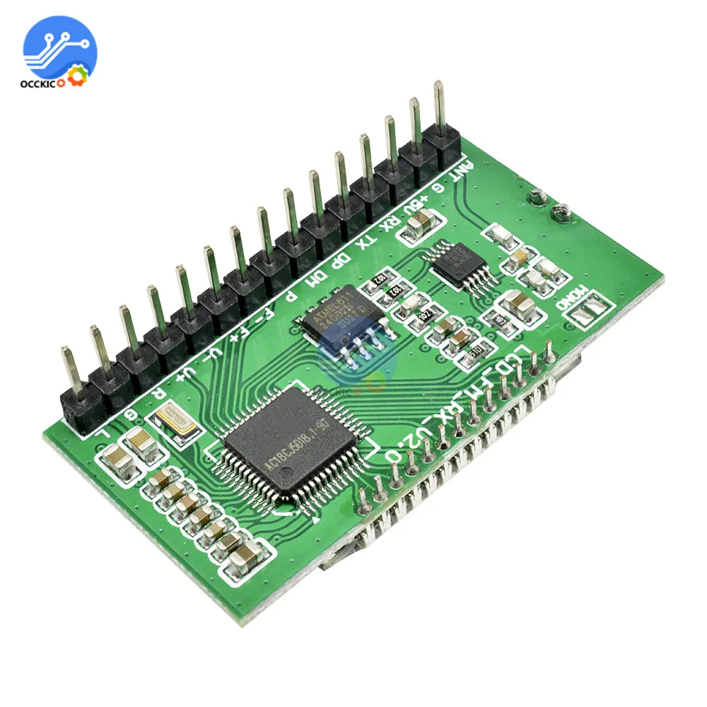 PLL LCD 87 108MHZ цифровой FM радио передатчик/приемник модуль беспроводной микрофон