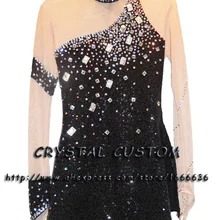 Пользовательские платья для катания на коньках для женщин Изящные новые Брендовые платья для фигурного катания для соревнований DR2759