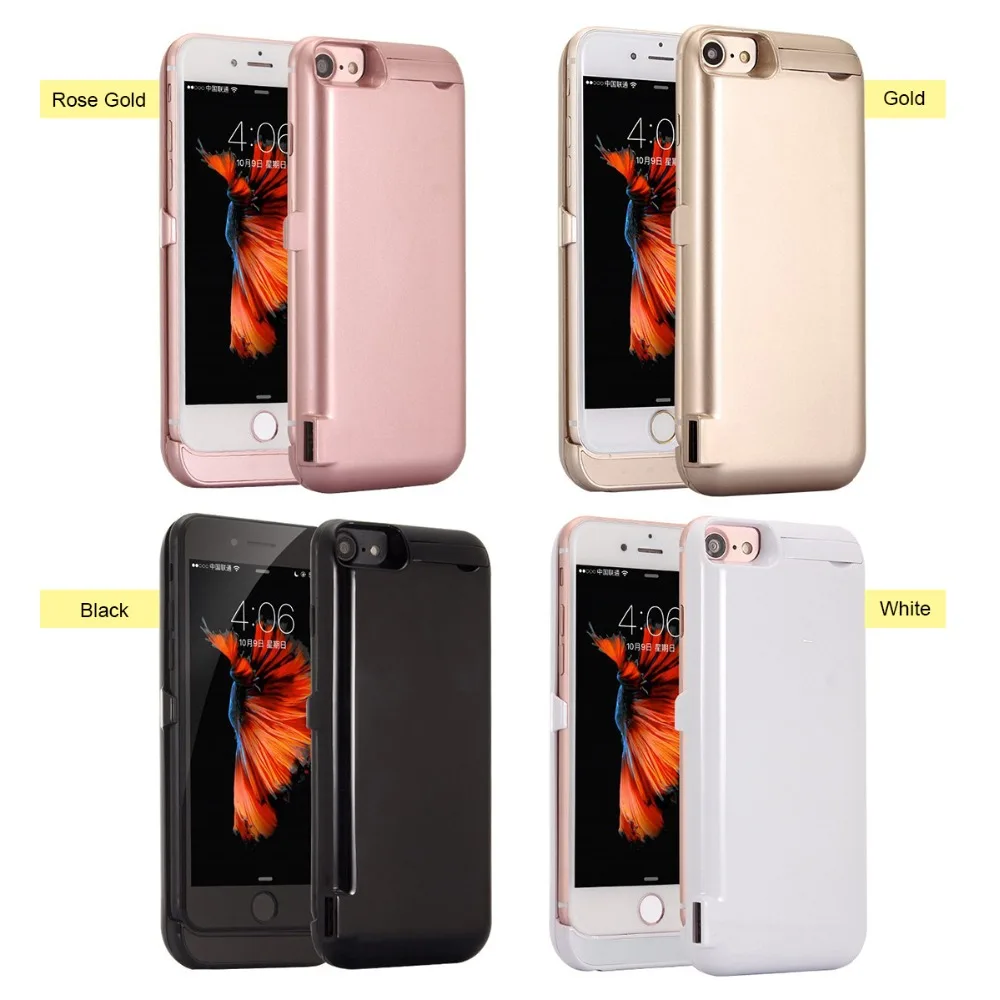 Battery Charger Case For iPhone 6 6s 7 8 Plus 10000mAh Power Bank Charging Case Powerbank Charger Case For iPhone 6 6s plus case