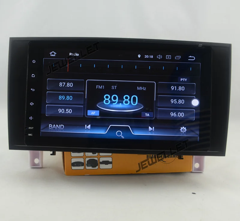 Excellent 8" quad core  Android 9.0 Car GPS radio Navigation for Benz SLK R171 2004-2010  with 4G/Wifi DVR OBD mirror link 5