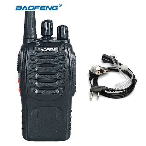 Baofeng BF-888S 5 Вт UHF 400-470 МГц портативная рация портативное радио 888S CB радио двухстороннее радио приемопередатчик коммуникатор - Цвет: Radio headset