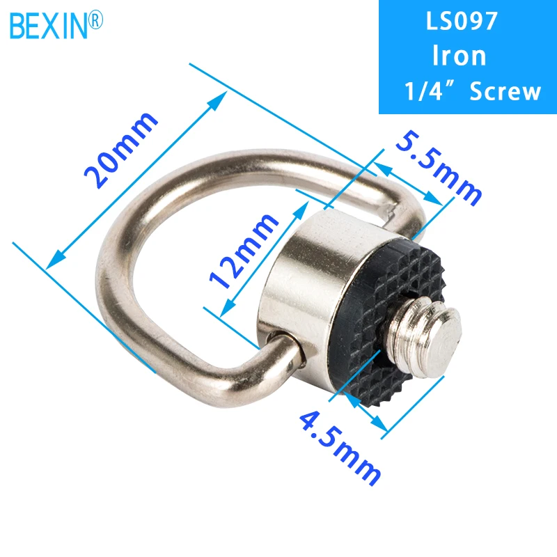 

1/4" Hanging Adapter Screw Connecting For DSLR Camera Shoulder Quick Sling Strap