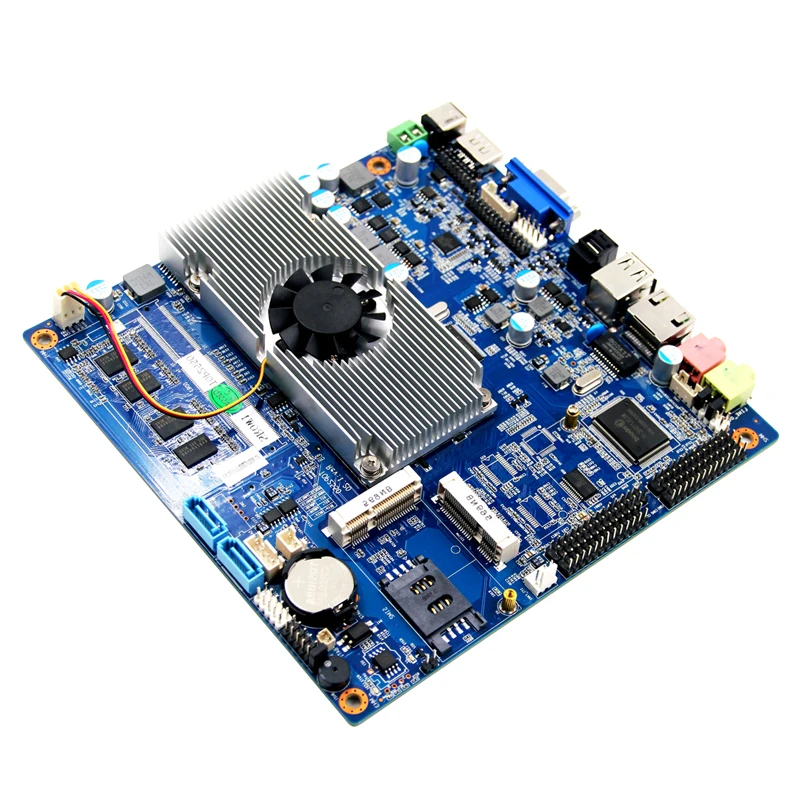 

With Intel atom pos mainboard mini mother board Support Intel Atom d2700 processors