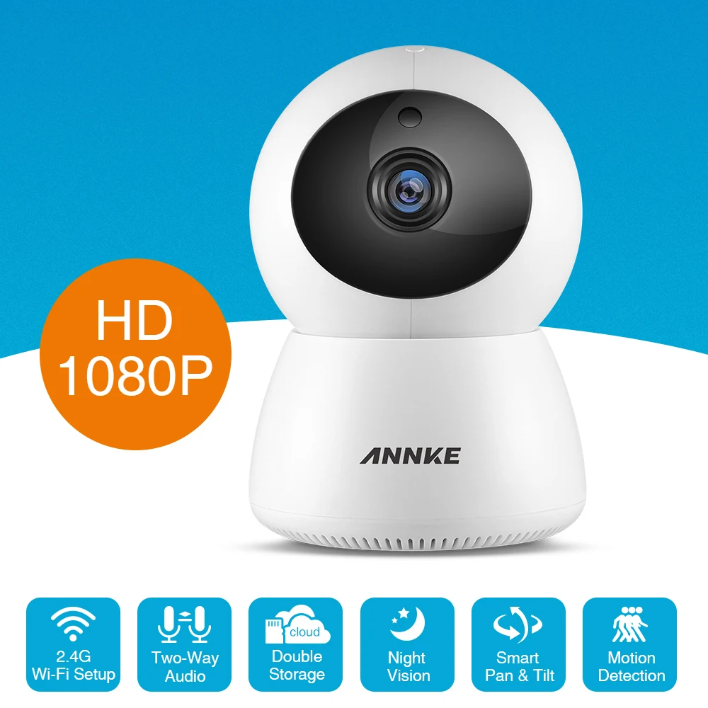 ANNKE 1080 P HD IP беспроводная видеокамера охранной системы двухстороннее аудио