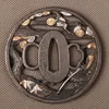 New Style Metal Craft Alloy Tsuba Hand Guard for Japanese Samurai Sword Katana or Wakizashi Nice Sword Fitting HJ105 ► Photo 1/3
