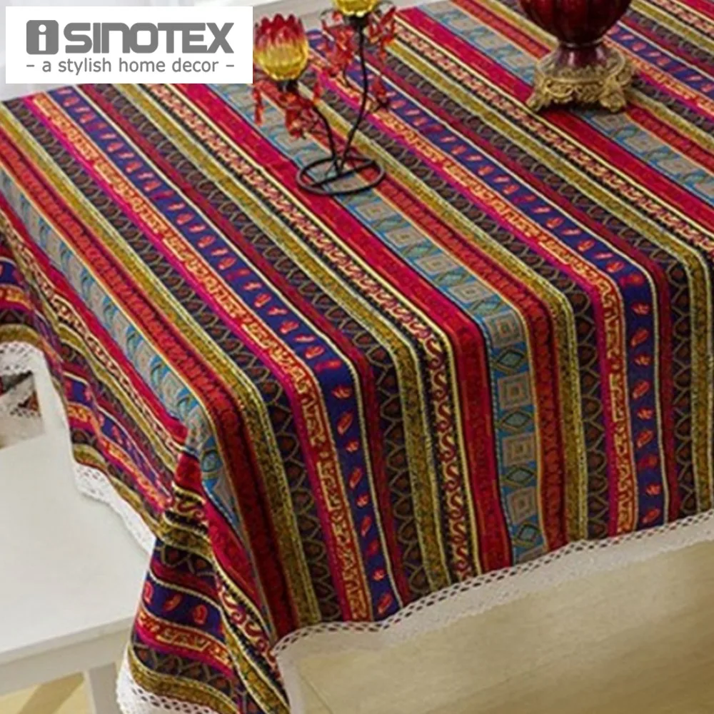 Buy Linen&Cotton Table Cloth Table Cover Decor Rustic