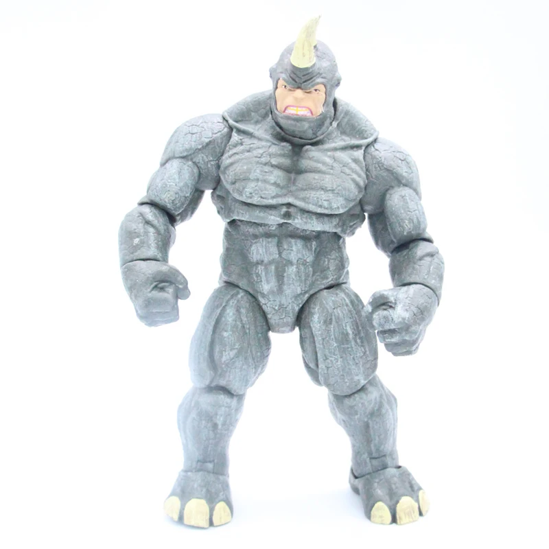 Marvel Reverse Character Rhino подвижные суставы ПВХ фигурка модель игрушки в фильме Spdierman 22 см