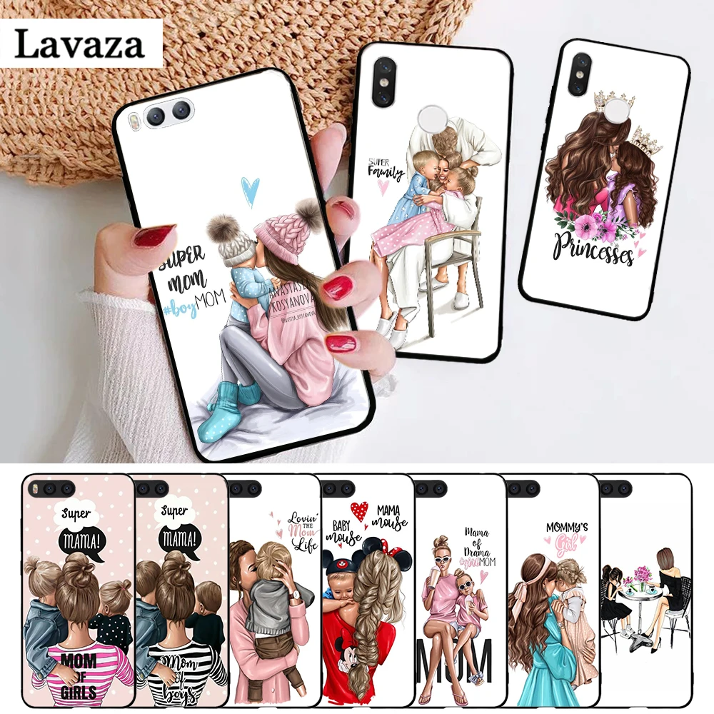 

Lavaza Mom and baby Special Offer Luxury Silicone Case for Xiaomi MI 5X 6 6X 8 9 SE 9T Pro CC9E CC9 A3 F1 A1 A2 Lite MAX 3