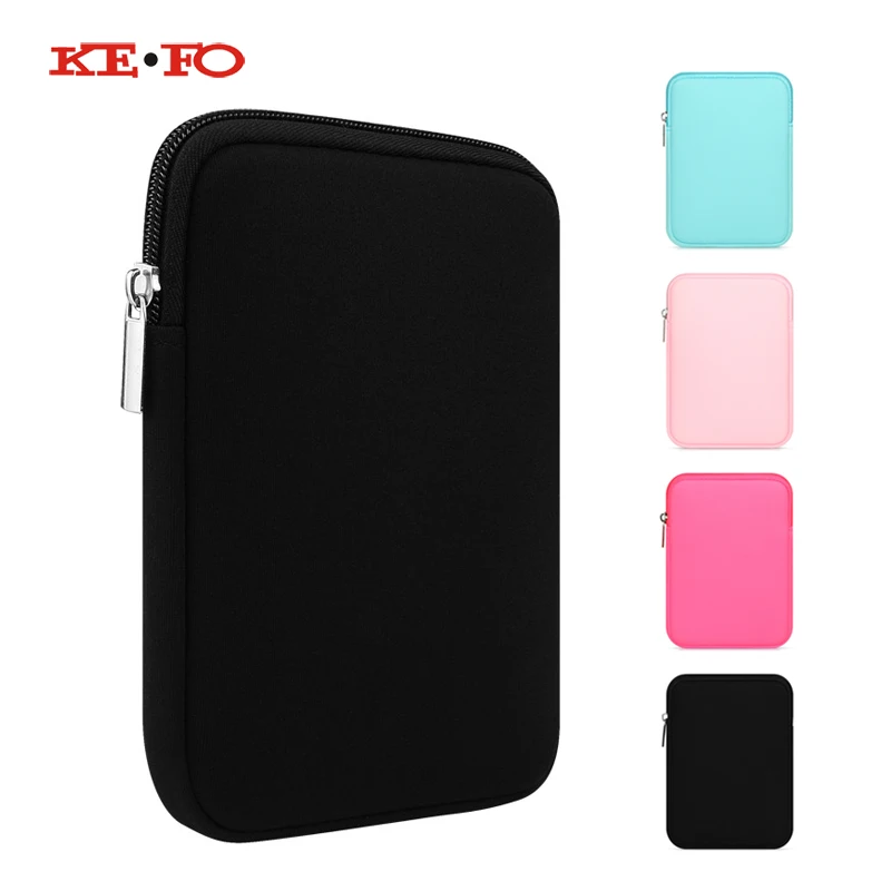 Shockproof Tablet Zipper Sleeve Pouch Case For pocketbook Touch lux 3