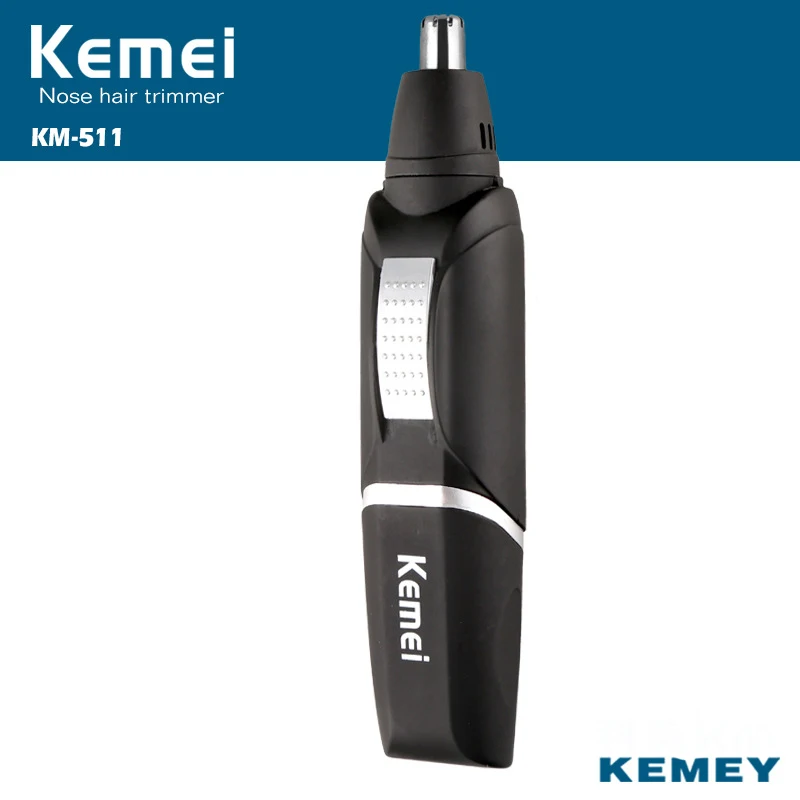Kemei KM-511 Electric Nose Trimmer For Men Beauty AA Battery Nose and Ear Hair Trimmer For Nose Hair Removal and Men Nose Trimer Kemei KM-511 Electric Nose Trimmer For Men Beauty AA Battery Nose and Ear Hair Trimmer For Nose Hair Removal and Men Nose Trimer