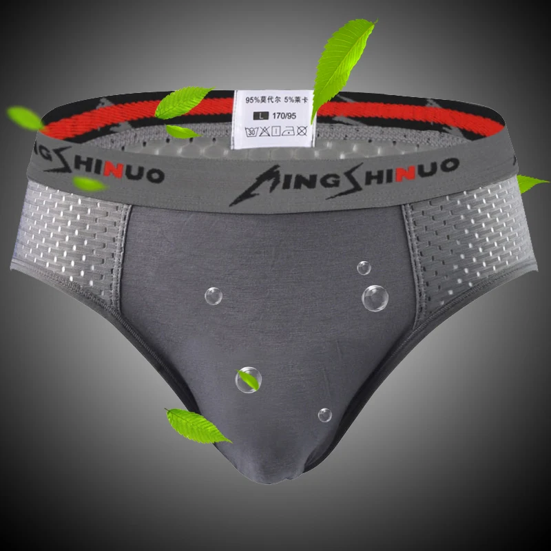 

DEWVKV New Man Underwear Briefs Men Soft Briefs Male Panties Slip Cueca Modal Men's Briefs Gay Underpants Fashion Shorts