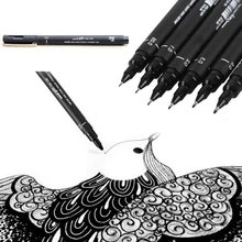 Пластиковая техническая ручка художественная ручка для рисования тонкая линия ручка эскиз маркеры для студентов высокое качество