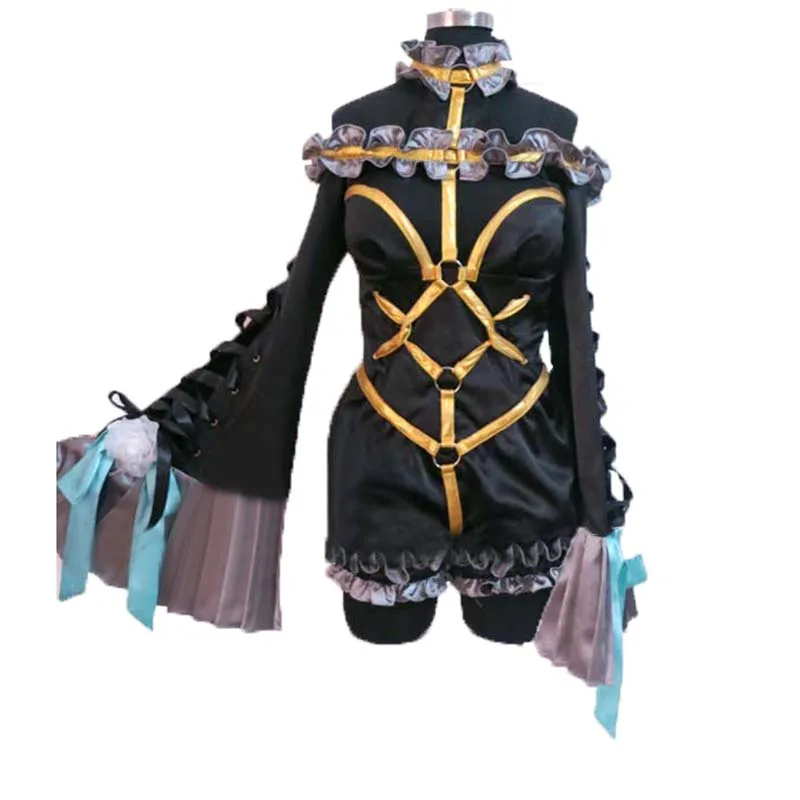 Fate/Extra CCC Caster tamamo no Mae костюм на Хэллоуин вечерние костюмы для косплея Полный комплект с ушками и хвостами