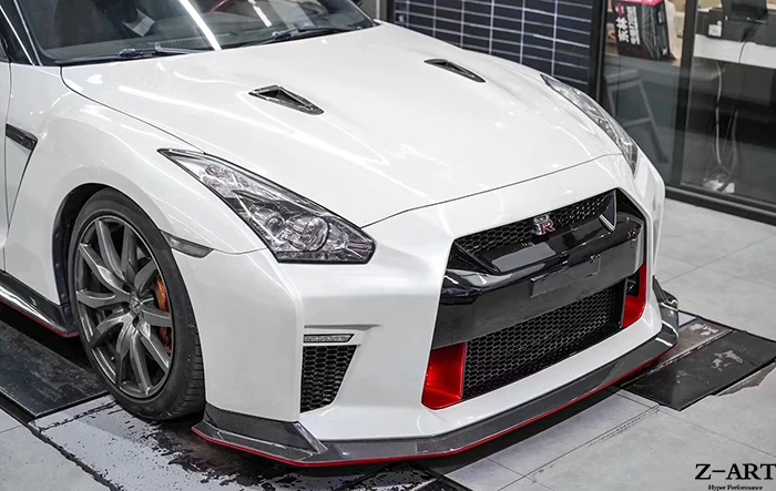 Z Art New Front Bumper For Nissan Gtr R35 17 Looks Front Bumper For Gt R 09 16 Body Kit Body Kits Aliexpress