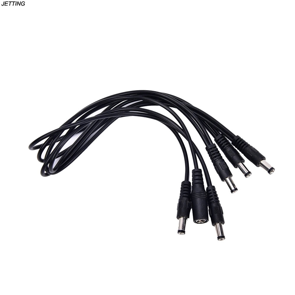 5 Way Guitar Effect Pedal Daisy Chain Power Supply Cable Splitter
