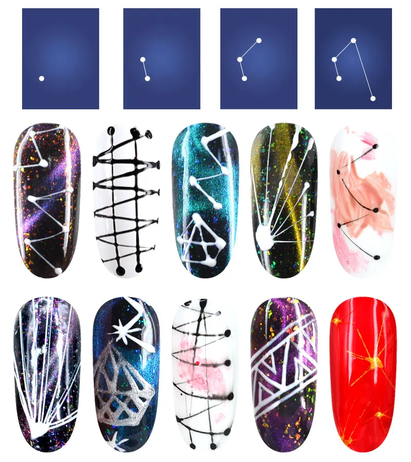 CANNI, 3D гель для рисования пауком, 6 цветов, маникюр, дизайн ногтей, салонный VENALISA, 8 мл, дизайн, эмалированная проволока, рисунок, УФ светодиодный Гель-лак