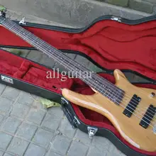 6 Струны для бас-гитары гитара из палисандра гриф натуральный Электрический бас-гитара китайская гитара